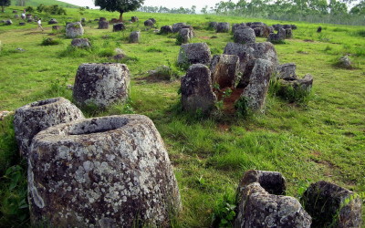 Plain of Jars in Xieng Khuang