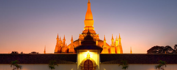 That Luang stupa Vientiane